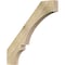 Ekena Millwork 4"W x 38"D x 38"H Balboa Rough Sawn Knee Brace, Douglas Fir BRC04X38X38BOA00RDF - alternate 1
